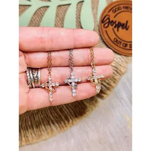 Cross Crown Christian Necklace (C3-5)