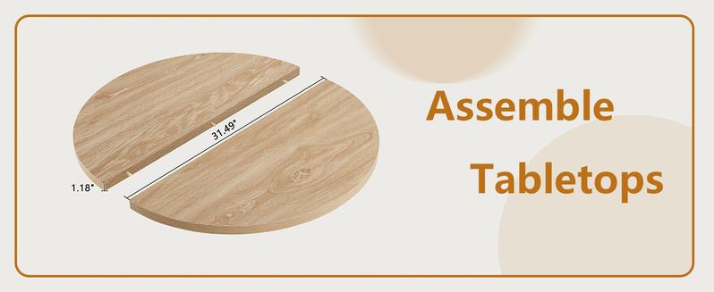 Giratree 31.5" Round Coffee Table for Living Room, 2-Tiered Iron Rattan Center Table Boho Modern Coffee Table with Storage, Wooden Circle Coffee Tables for Home, Office, Cafe Giratree 31.5" Round Coffee Table for Living Room, 2-Tiered Iron Rattan Center Table Boho Modern Coffee Table with Storage, Wooden Circle Coffee Tables for Home, Office, Cafe