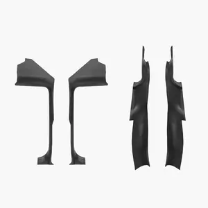TPARTS Front/Rear Door Threshold Cover for Tesla
