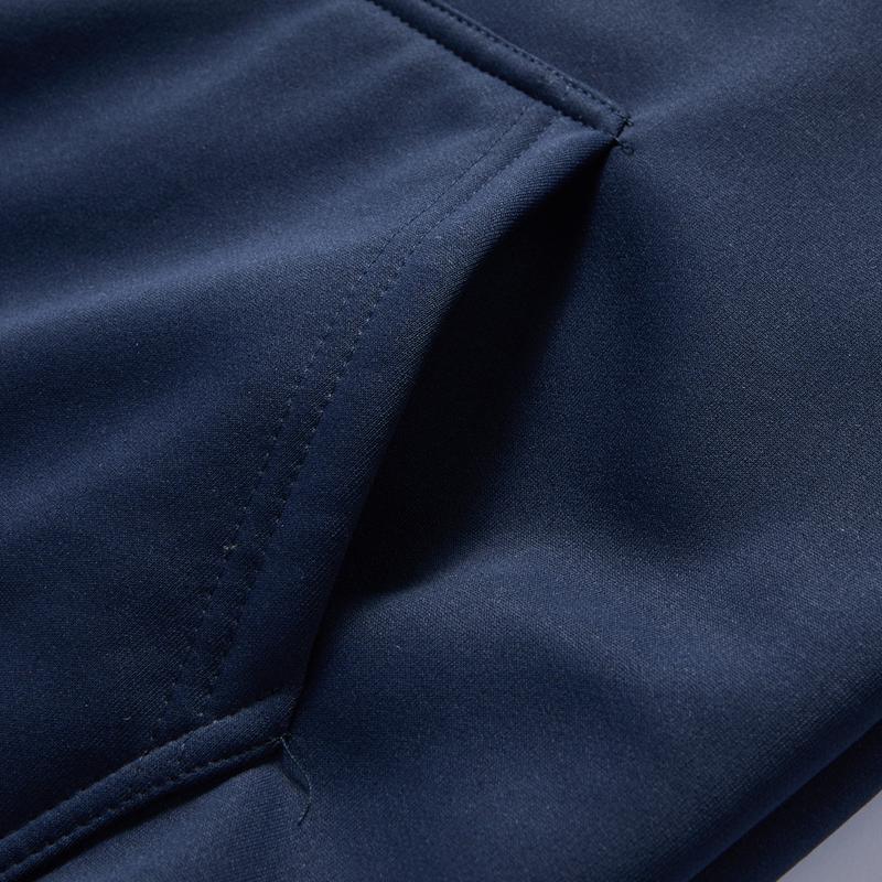 Men’s Warm Hooded Sweatshirt — Winter warm design with a flap pocket, machine washable — Outdoor casual pullover, travel cold-weather apparel, winter hoodie, travel clothing, men’s long sleeves