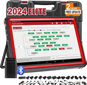 LAUNCH X431 PRO3S+ 2.0 Car Diagnostic Scan Tool with Online Coding, 36+ Services, VAG Guide, AutoAuth for FCA SGW,CAN FD Connector, 2 Years Free Update
