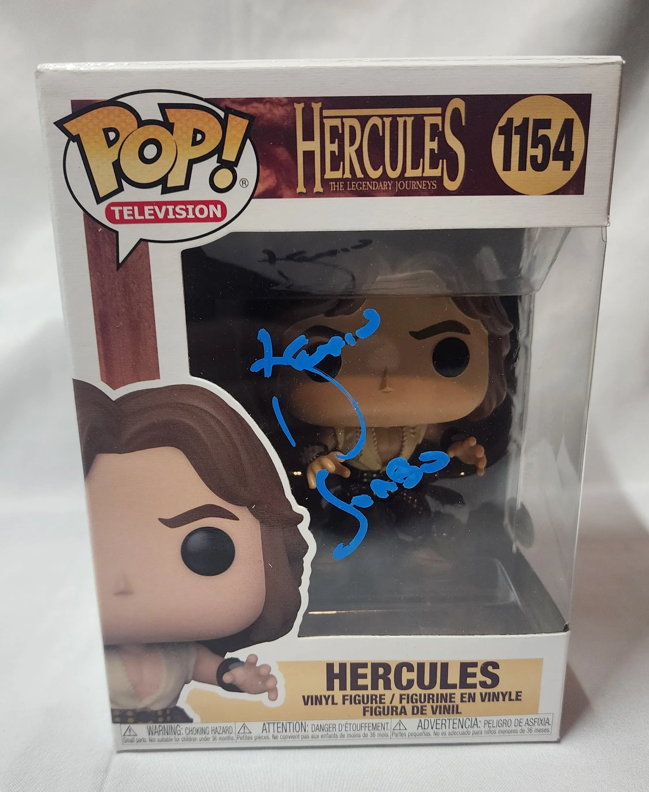 Pop Television Hercules The Legendary Journey's Hercules #1154 Signed