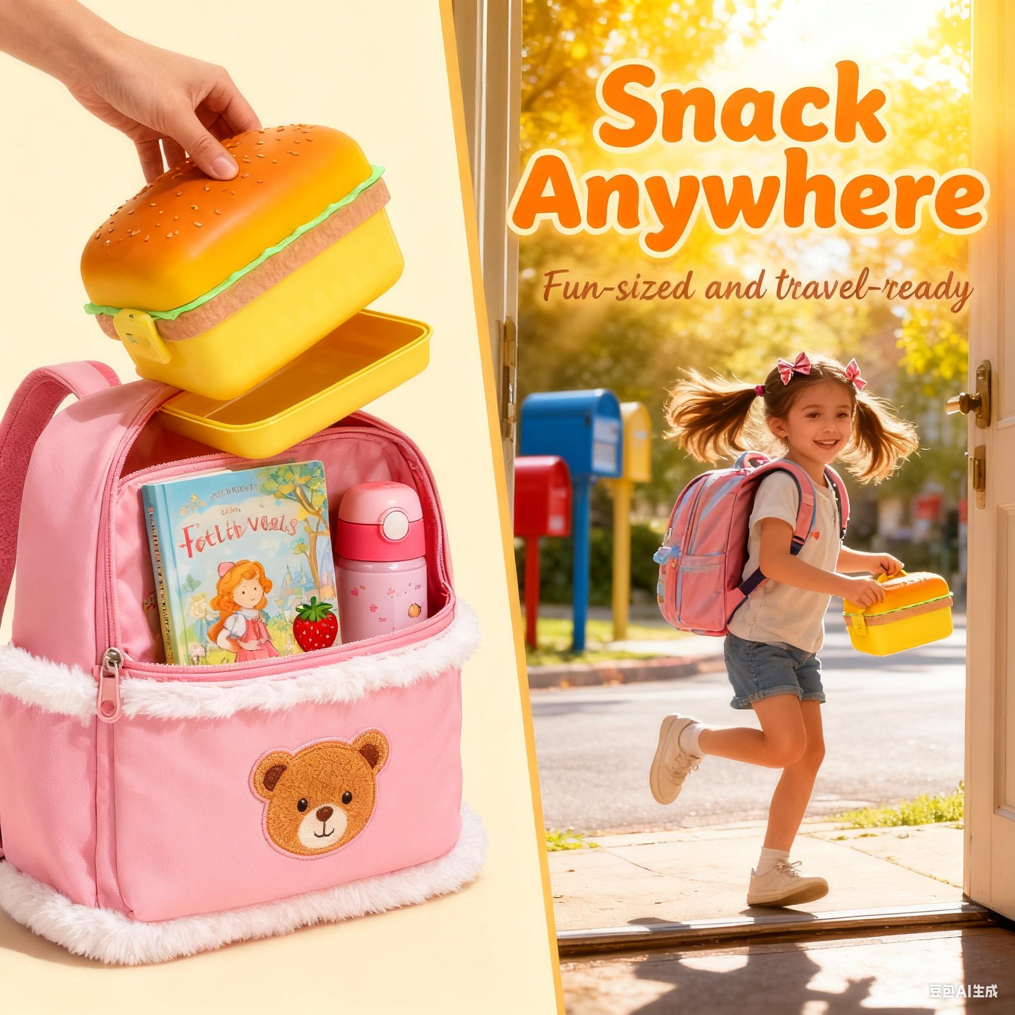 AMOS Mini Fast Food Gummy Set | Burger, Fries & Cola Shaped Candy | Sweet Fast-Food Fun Toy Gift Box | Cute Snack for Kids & Parties Bonbon