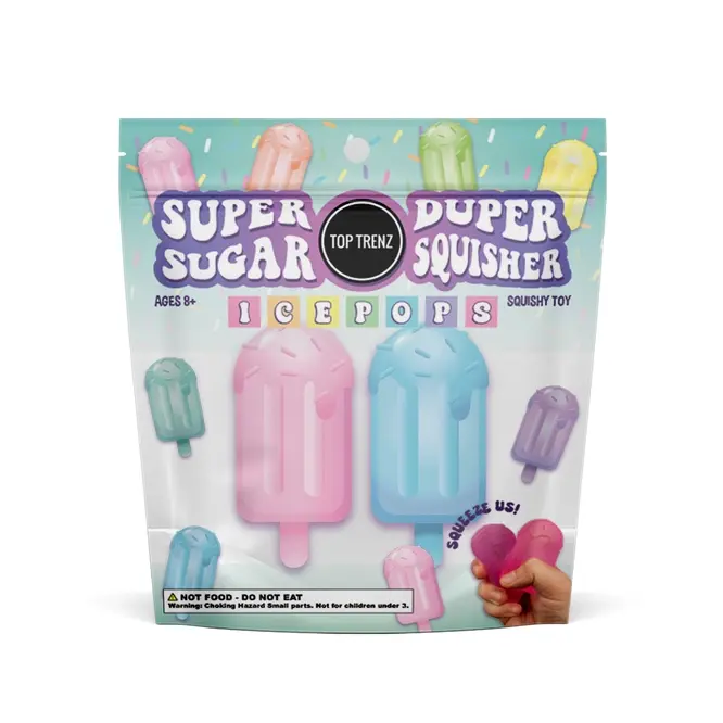 Super Duper Sugar Squisher | Mini Ice Pops 2 Pack