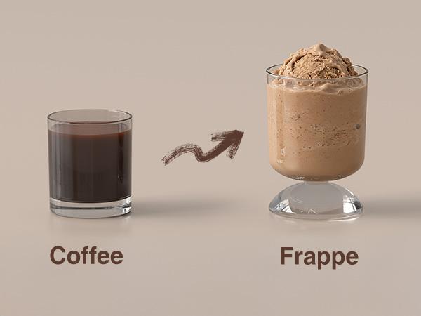 [Gift for Party] CROWNFUL Slushie Machine, 100oz Frozen Drink Maker&Soft Serve Ice Cream Machine, No Ice Needed, Slushy Machine for Home with 6 Preset Programs&Auto-Clean, for Frozen Margaritas, Frappés, Milkshakes&More