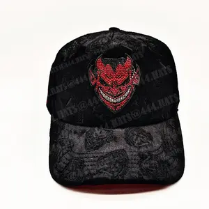 CHU CKY HATS INFIERNO NEGRA ENVIO EN CAJA