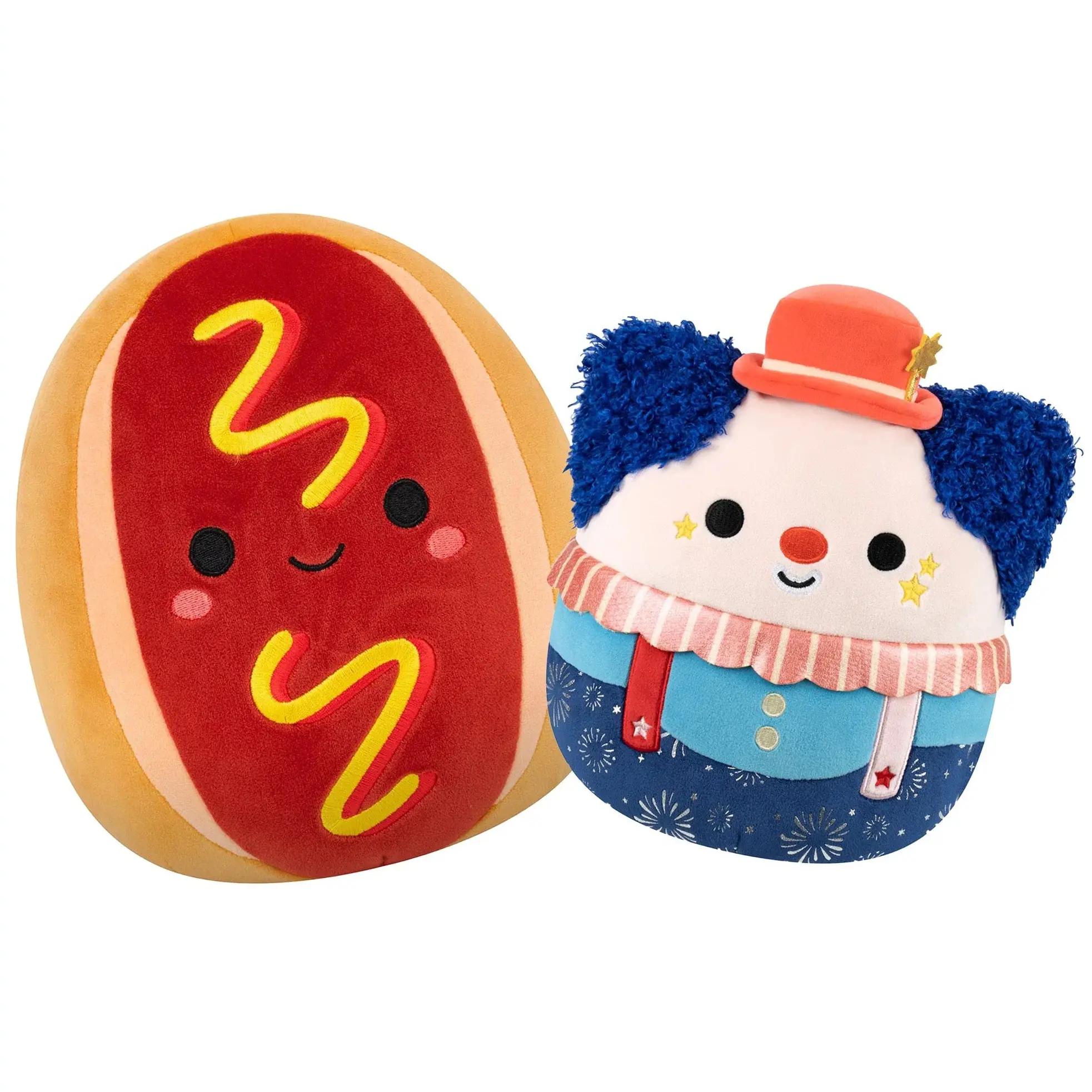 Squishmallows Select Series Plush Collectibles – Salt & Pepper 2-Pack, Cow Clip 2-Pack, 8” Ronnie the Cow Plush & Fan-Favorite Characters, Perfect Gift for Kids & Collectors
