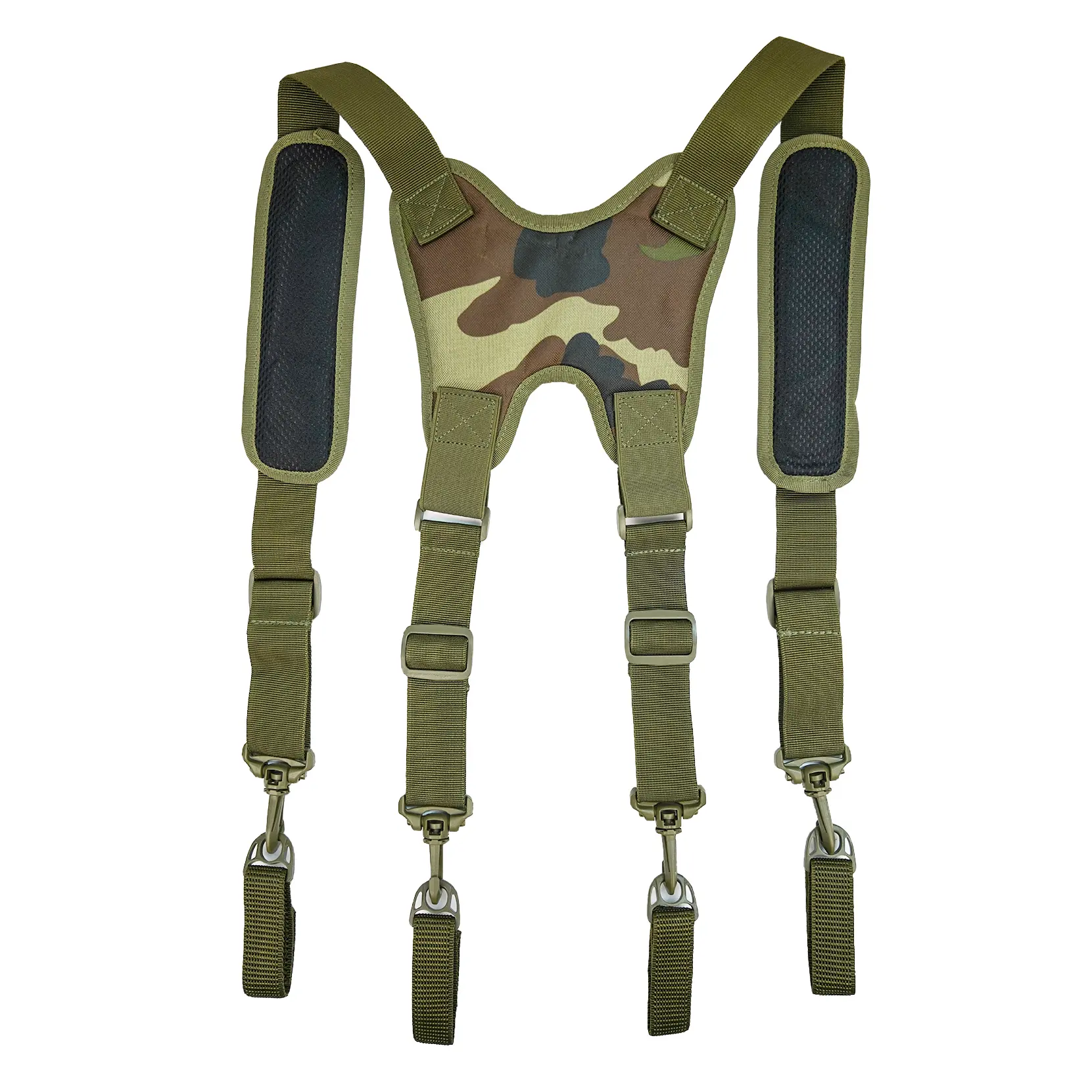MELOTOUGH Tactical Harness Tactical Suspenders 1.5 inch Police Suspenders for Duty Belt Suspender Adjuster Braces For Man men  belt
