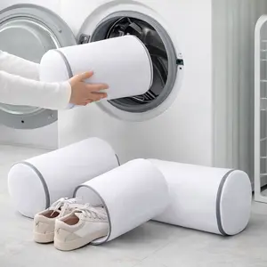 Versatile Shoe Washing Bag for Washing Machine – Durable Mesh Laundry Bag with Zipper for Sneakers, Running Shoes, Socks, Bras & Delicates – Protective Sneaker Washer Bag, Laundry Organizer