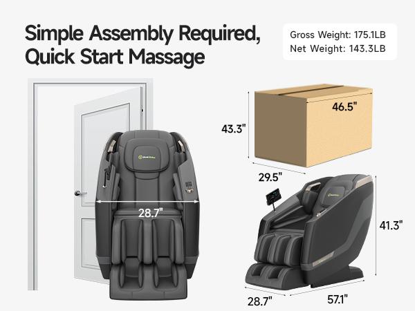 Real Relax 2024 full body massage chair zero gravity with shiatsu massage SL-Track with airbag heating comfortable Favor-23 massage recliner