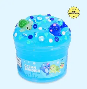 PEACHYBBIES Bestsellers Slime Bundle Choose Your Slime ( Ocean Buddies Jelly, Emo Axolotl, Matcha Dust, Stardust Spaceship, Blueberry Cow )