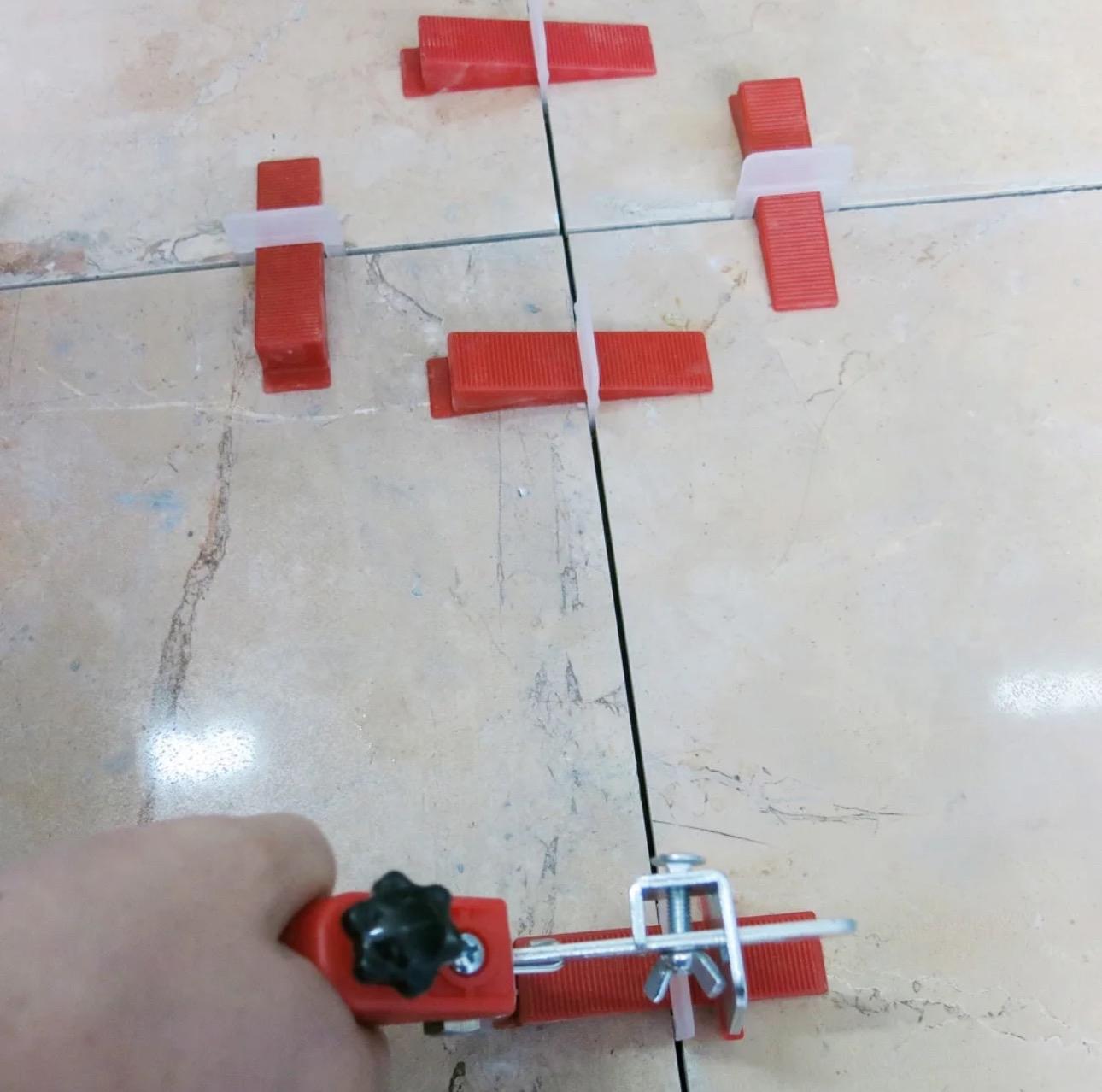 Tile Leveling System Clips for Precise Flooring Installation