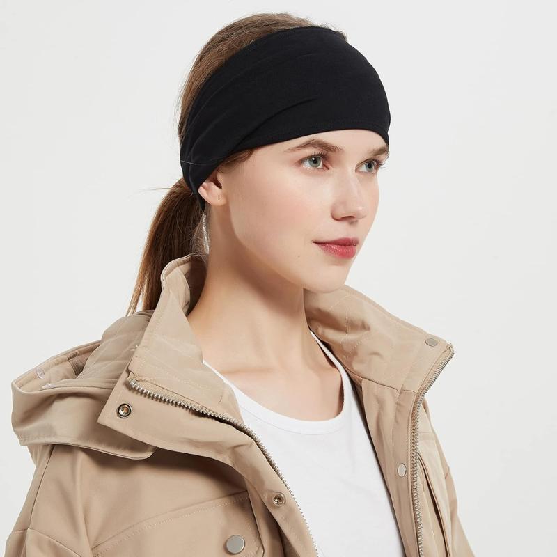 Mens Running Headband,5Pack,Mens Sweatband Sports Headband for Running,Cycling,Basketball,Yoga,Fitness Workout Stretchy Unisex Hairband