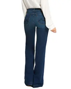 Ariat Women's Kelsea Trouser Stretch Wide Leg Jeans - 10027695