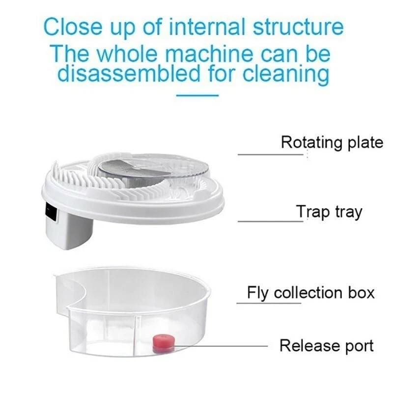 1x White Fly Trap Device