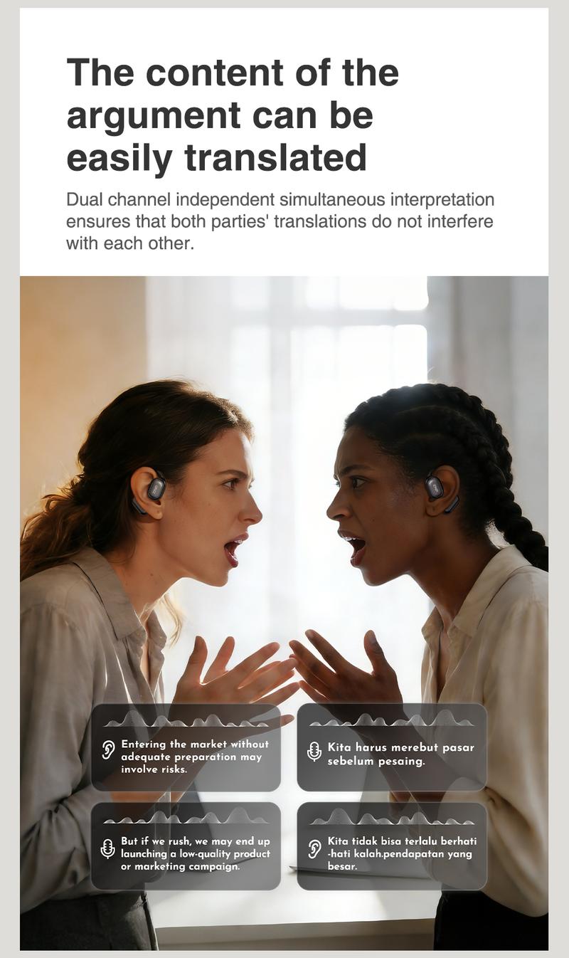 ZNP AI Earbuds for Conversational Chat Emotional Companionship & Portability Ideal for Social Interaction and Travel Gadget AI robot