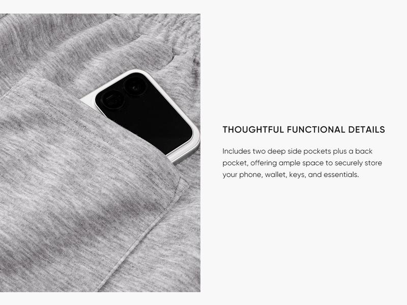 JMIERR Men's Casual Baggy Pants Wide Leg Lounge Travel Pants with Pockets