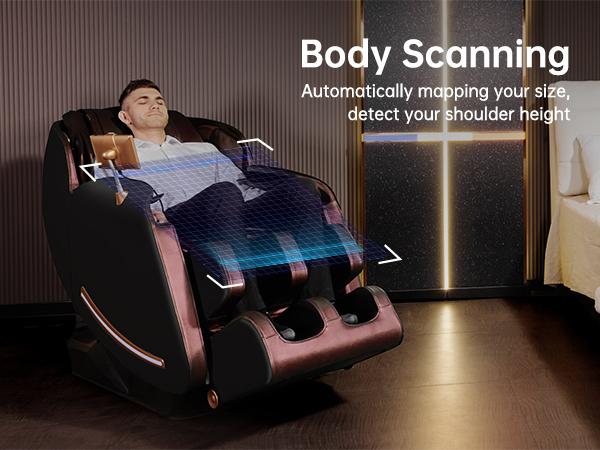 Real Relax 2024 massage chair F6 full body zero gravity SL-Track shiatsu recliner with heat Bluetooth foot roller APP control massage recliner comfort