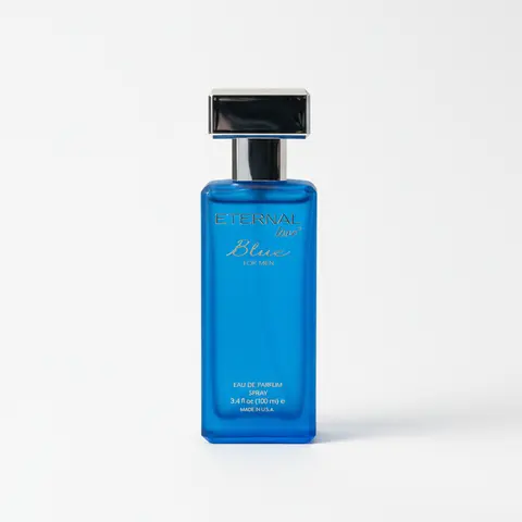 Blue for Men – 100ml EDP Spray – Fresh Citrus Green Woods – Men’s Fragrance