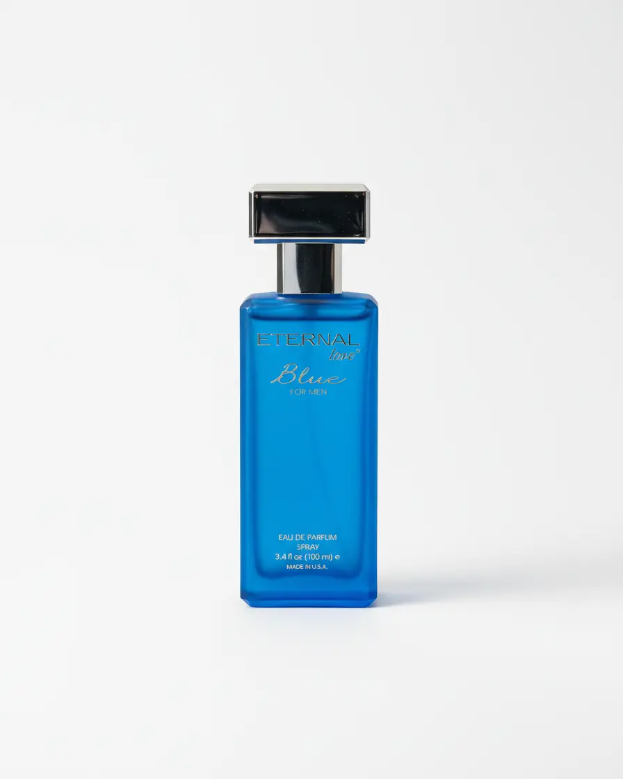 Blue for Men – 100ml EDP Spray – Fresh Citrus Green Woods – Men’s Fragrance