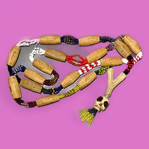 Mazo Ifa Ogbeyono necklace large 36 inch