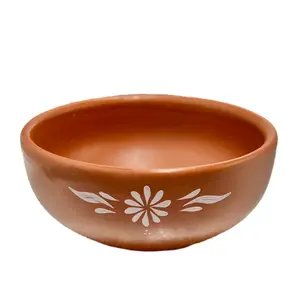 Mexican Dinnerware Porcelain Puebla Collection- Soup Bowl 5" 13 ounces
