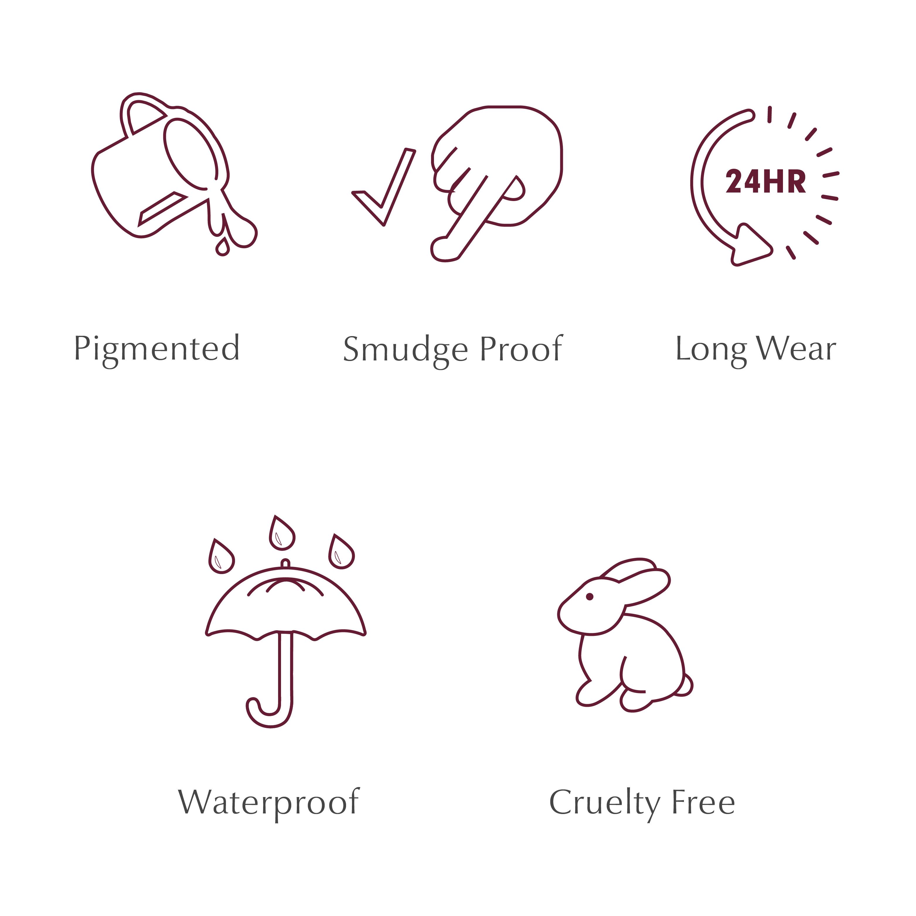 24 HR Waterproof Eyeliner Duo Sharpenable Eye Pencil