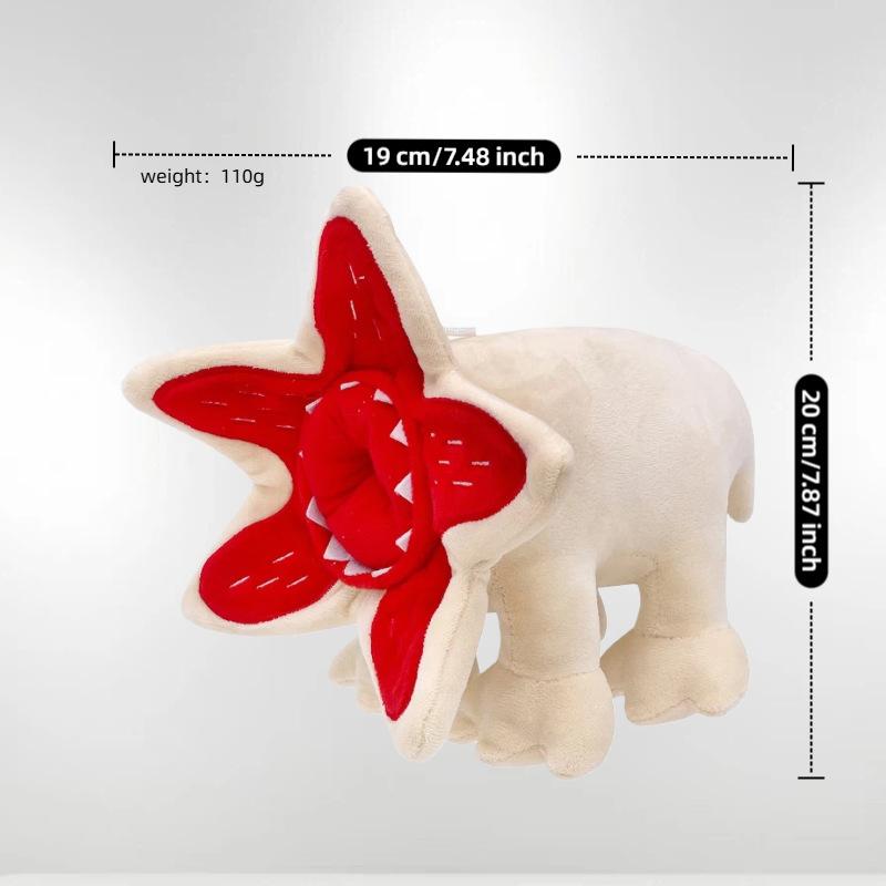 Stranger Things Demogorgon Plush Toy - Official Licensed Stuffed Animal with Opening Flower Face, Soft Huggable Monster Doll from Netflix Series, Collectible Gift for Fans, Kids & Adults