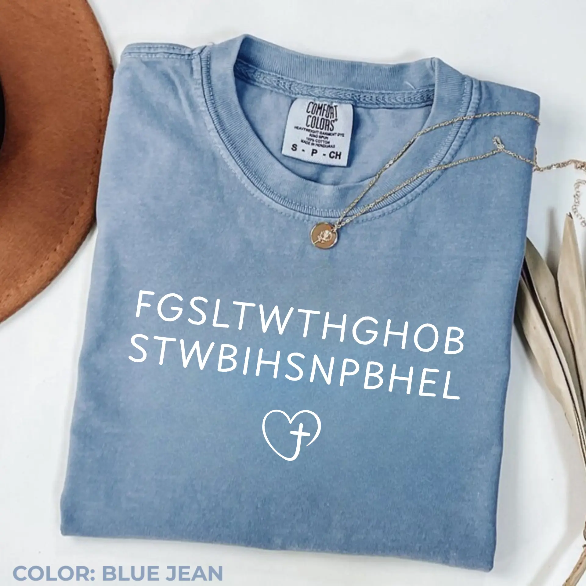 Comfort Colors John 3 16 Bible Verse FGSLTWTHGHOBSTWBIHSNPBHEL shirt, Christian Bible Verse Tee, Religious Gift,God So Loved The World Shirt