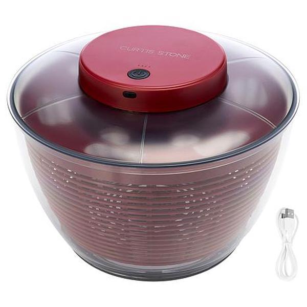 Curtis Stone 5-Quart Rechargeable Salad Spinner