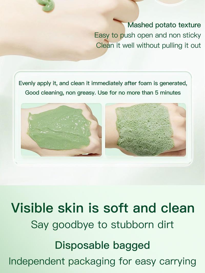 【X】Centella foam facial mask can remove black and control oil, deeply clean facial dirt