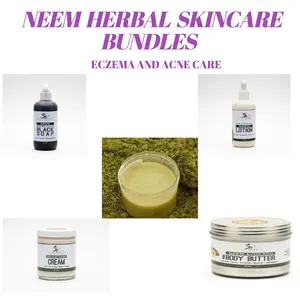 VEGAN NEEM BUNDLE (ACNE, ECZEMA, RASHES, ITCHY) 5 itmes