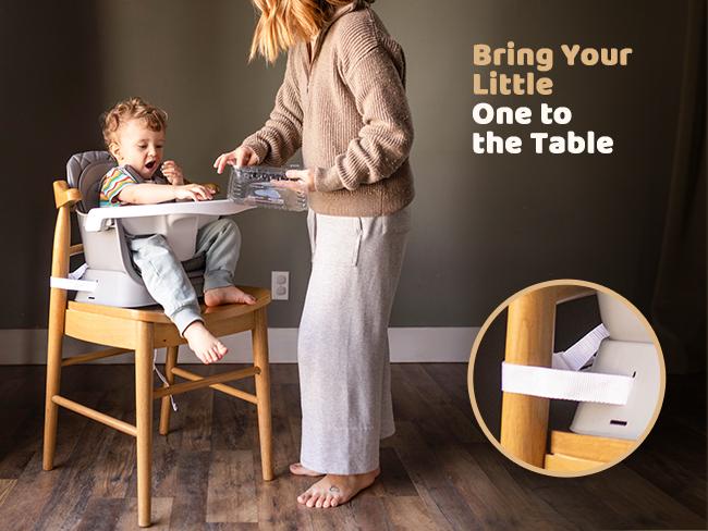 HARPPA 8-in-1 Convertible Baby High Chair, Adjustable Heights Feeding Chair & Booster Seat, Activity Table & Chair for Toddlers, Eazy to Clean, Baby Items