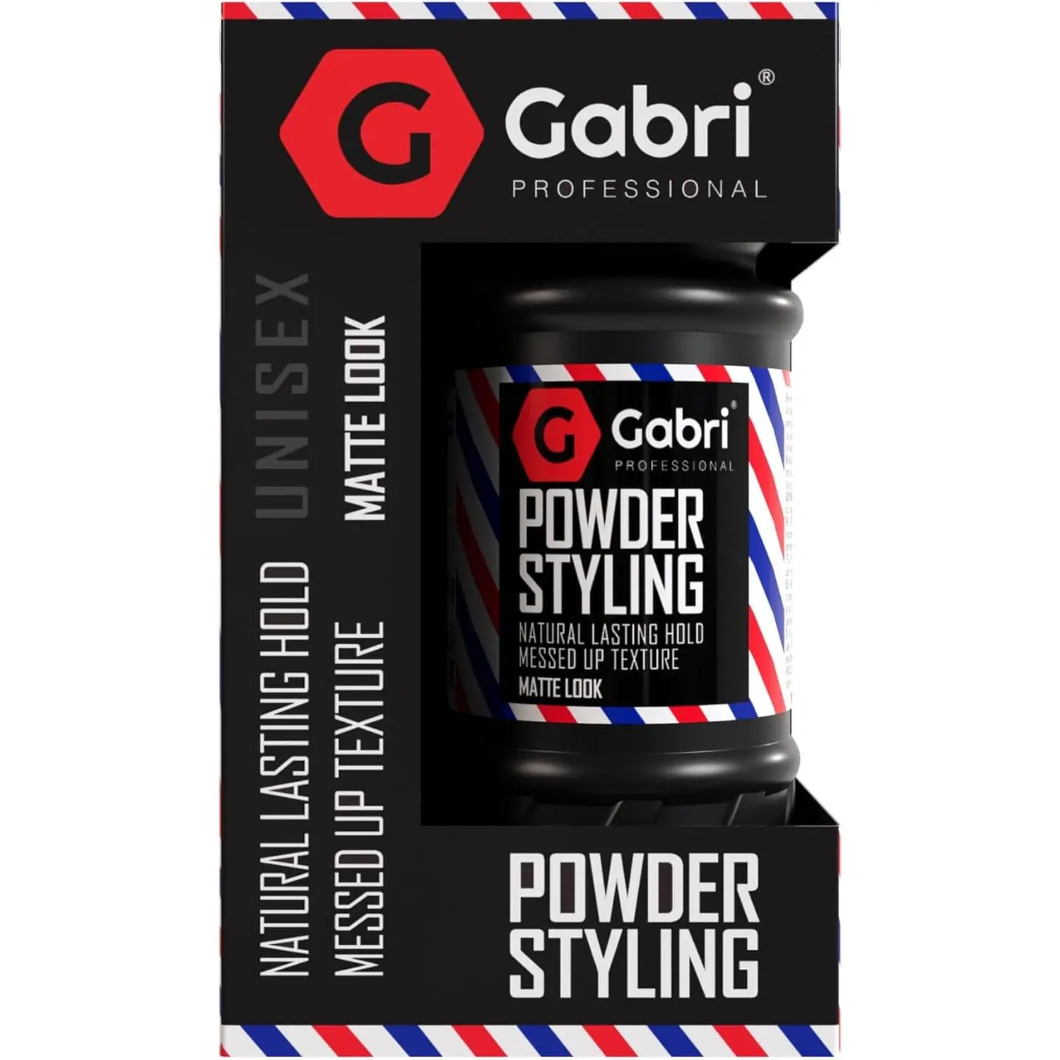 Gabri Hair Styling Powder Wax 0.74 oz, Volumizing Thickening Dust Powder, Flexible Hold, Matt Look, Maximum Control, Texturising Powder for Men & Woman (Matte Look, 21 g (Pack of 1))