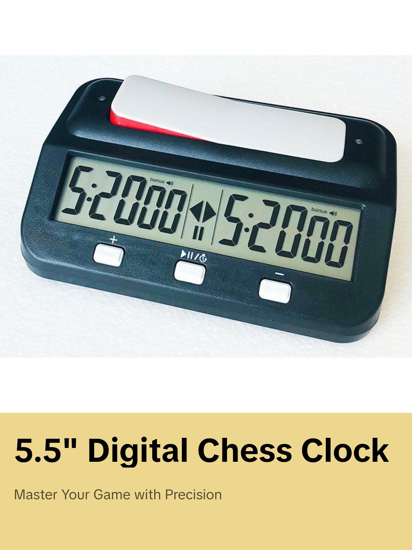 Chess Clock - 5.5" Digital Game Timer
