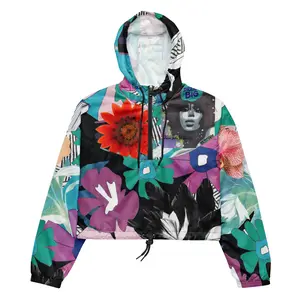 Dream Big Women’s Cropped Windbreaker Jacket – Lightweight Activewear & Streetwear | PHIM Movement