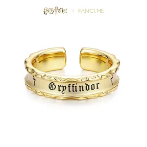 Harry Potter x FANCIME Gryffindor House Sterling Silver Ring - Gold Color