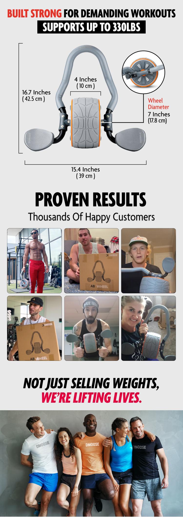 Ab Roller - Ultimate Core and Abs Workout Tool Ab Roller - Ultimate Core and Abs Workout Tool