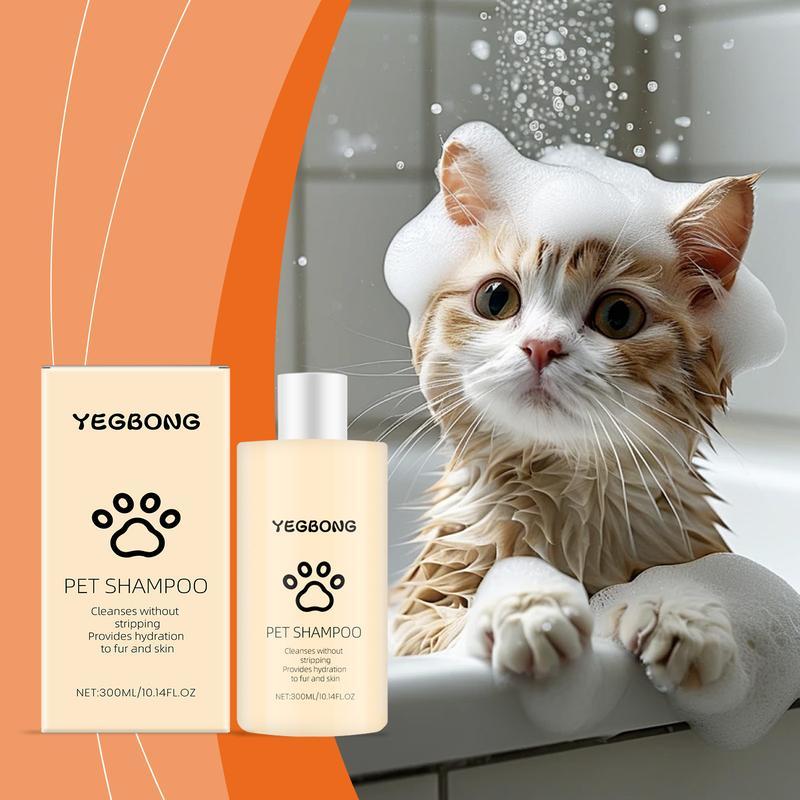 Pet Shampoo (300g) Is A Gentle And Cleansing Shampoo That Makes The Fur Of Pet Cats And Dogs Smooth And Free Of Tangleslitter pellets, spray, litter tray, litter box, removal