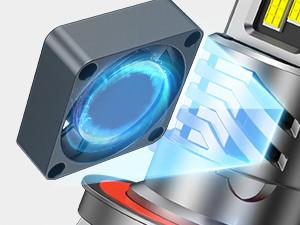 2015 Ford F-250 Super Duty 9008/H13 80W 6500K White IP68 LED Headlight Bulbs 2PCS SEALIGHT X1S