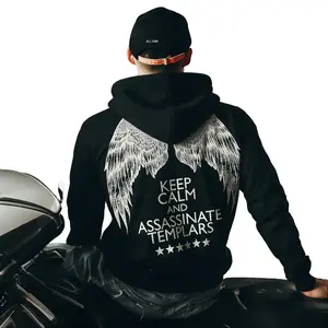 2026 Spring Summer Men's Hoodie Premium Polyester Soft Fabric Unisex Hoodie Relaxed Fit Pullover with Graphic Angel Wings Print Edgy Biker Gamer Streetwear Casual Top Ideal Rides Daily Wear Gamer Hangouts Perfect for 59°F+ Weather Great Gift for Boyfriend