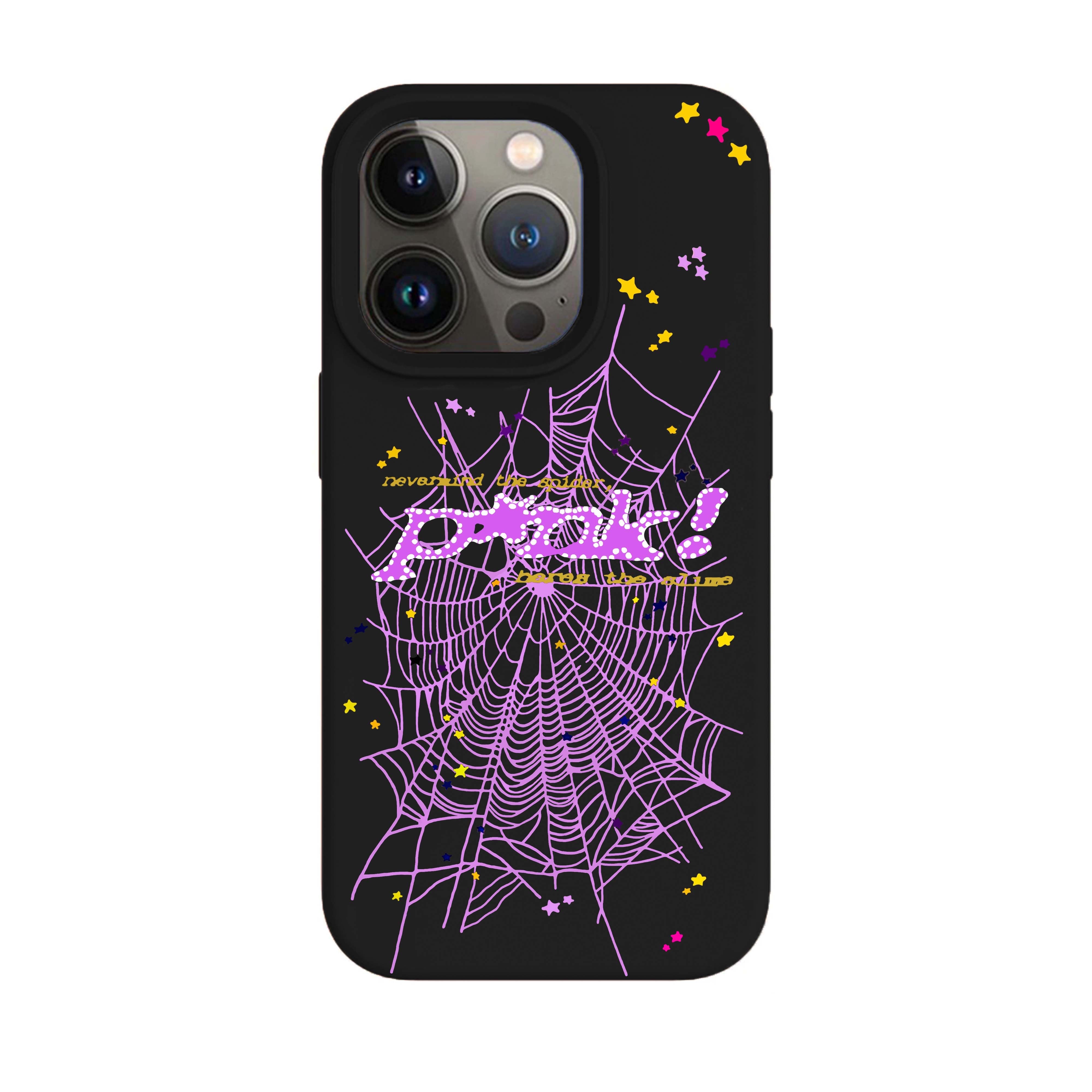 Pink Spider  Pink  Phone Cases Accessories Cover AestheticCove Protect Your iPhone in Style with Our Stylish Tough Phone Case Handheld Halloween Christmas Protective