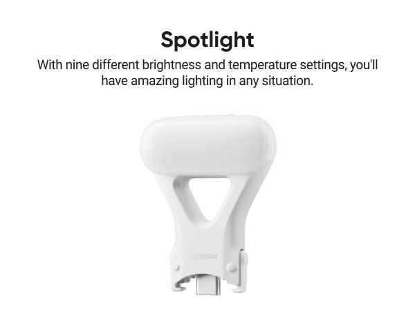 Insta360 Flow 2 - Foldable AI Phone Gimbal, AI Tracking, Multi-Person Tracking, Built-in Tripod/Selfie Stick, Remote Control, iPhone/Android Portable Stabilizer