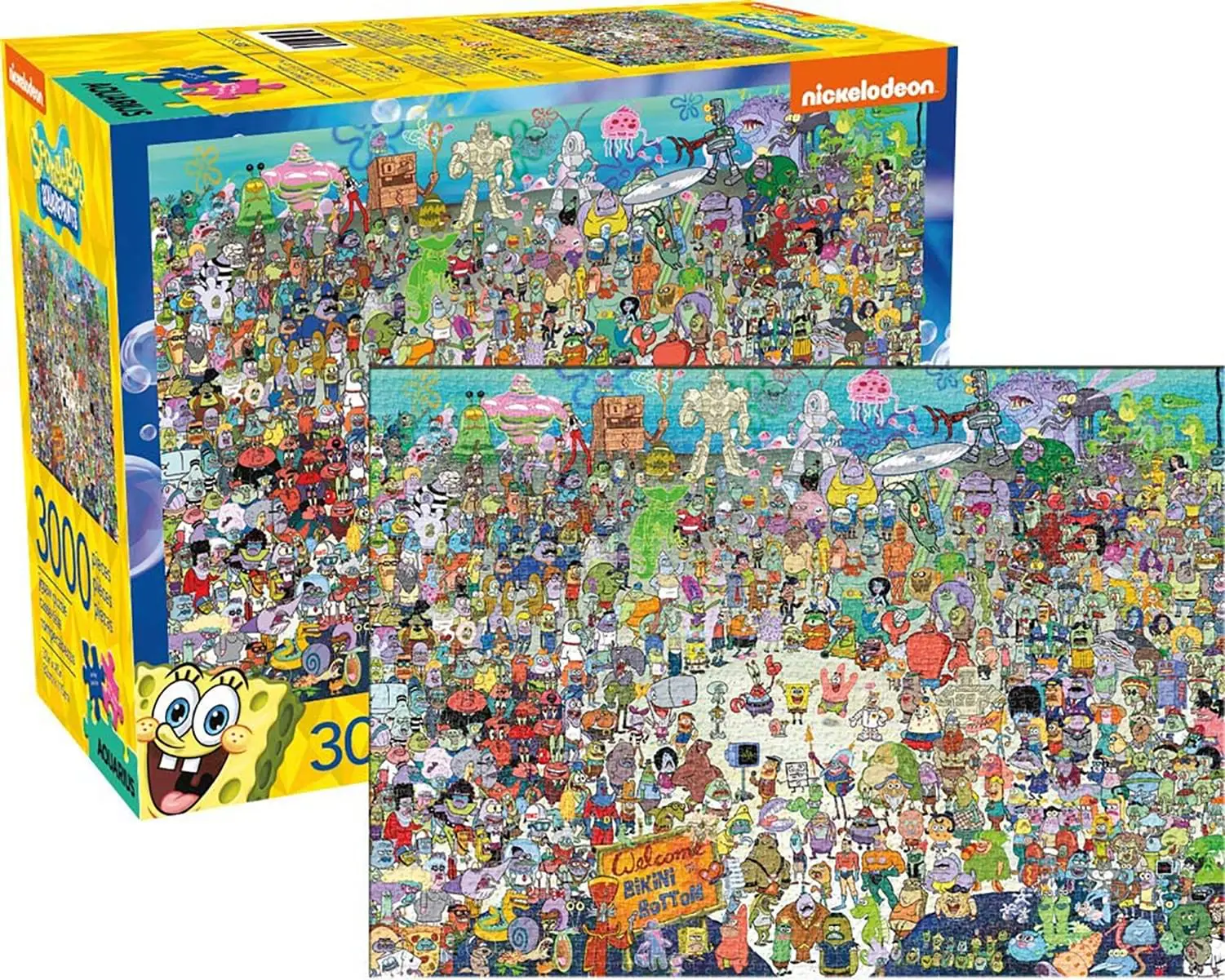 SpongeBob SquarePants 3000 Piece Jigsaw Puzzle