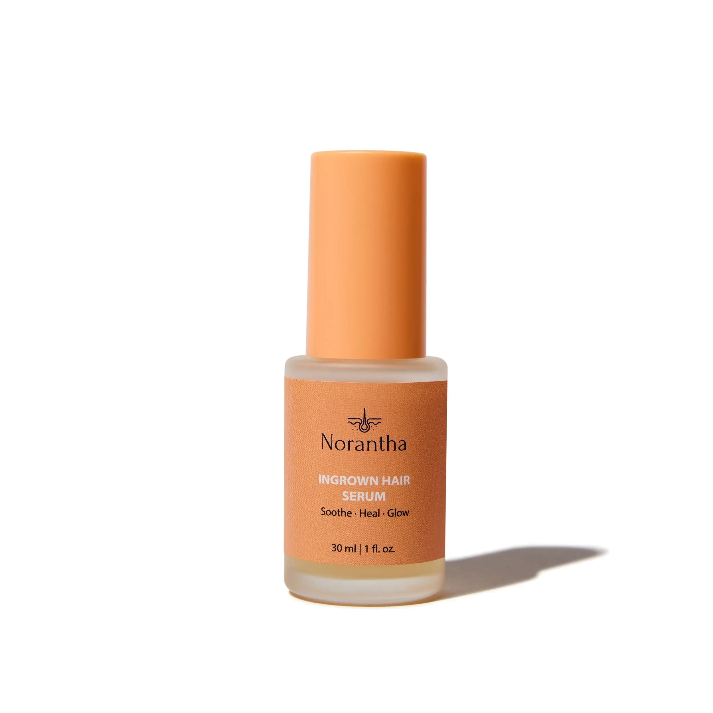 Norantha Ingrown Hair Serum for Razor Bumps, Dark Spots & Irritation | Gentle Post-Shave & Wax Care for Bikini Area & Underarms Removal Cream Sensitive