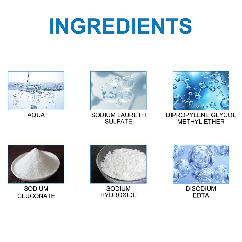 Powerful Stain Remover Deep Clean Fabric-Safe Skin-FriendlyMulti-Stain Laundry Cleaner Softens Brightens Gentle on HandsQuick Fix Clothes Stain Remover Grease Yellow Marks Eliminator