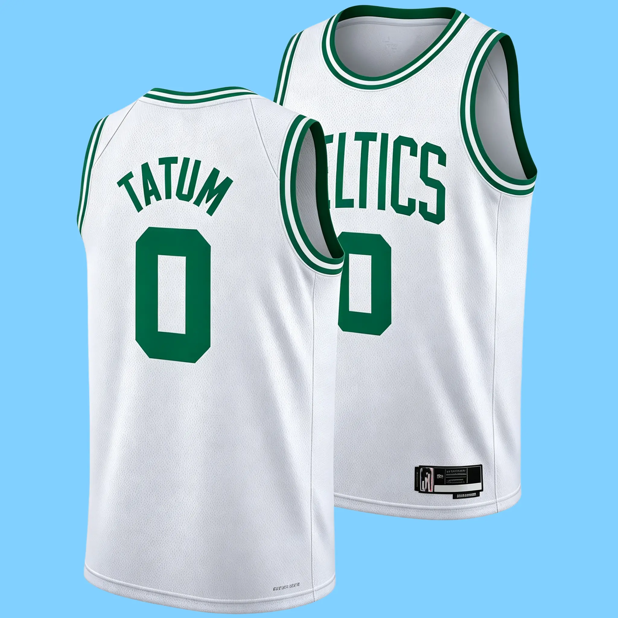 Jayson Tatum Men's Classic-Design Sleeveless stitched Basketball Jerseys white shirt 2025