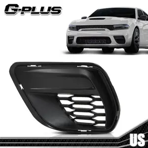 Fog Light Trim Driving Lamp Driver Left Side Hand Fit For Dodge Charger 2020-23 G-PLUS