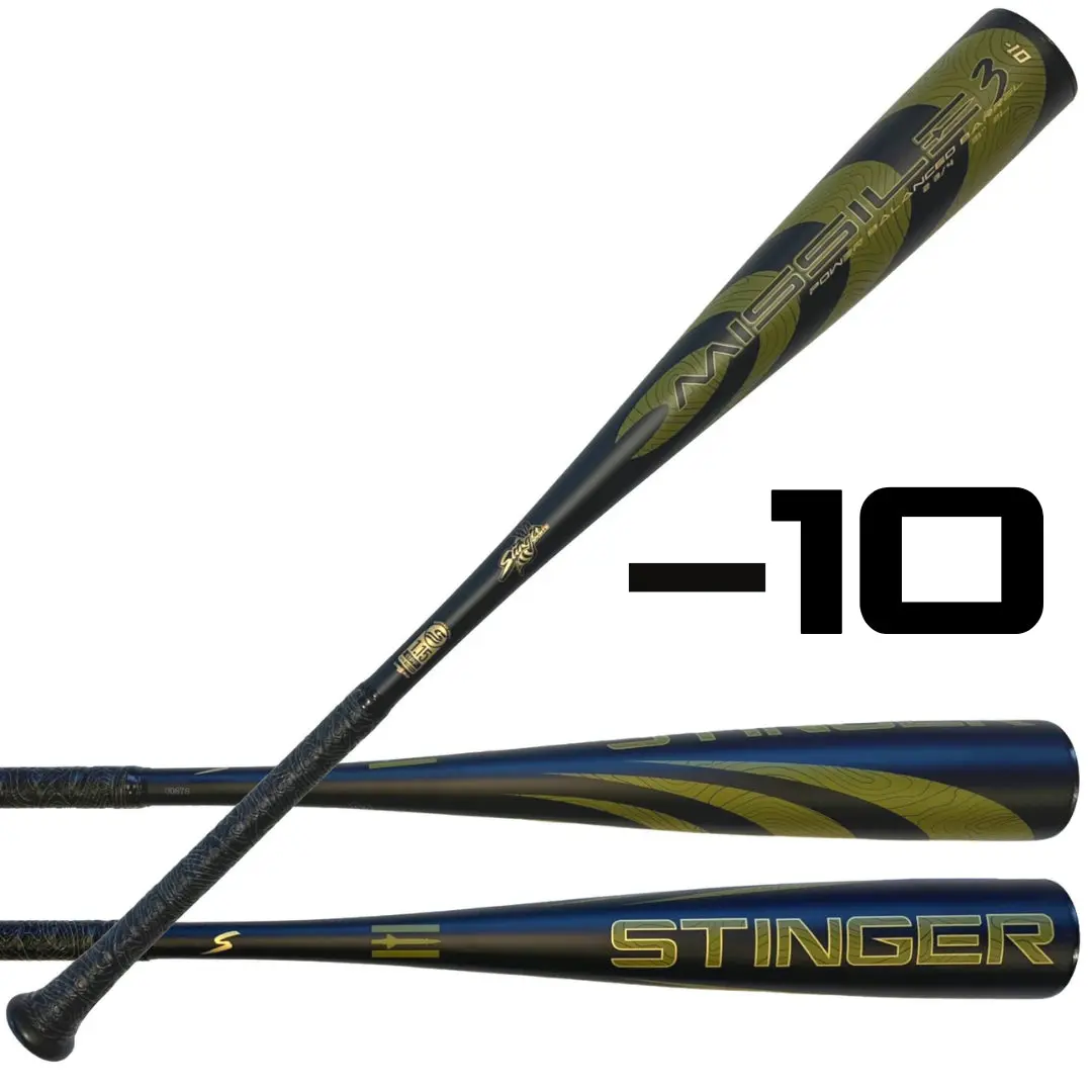 Missile 3 Aluminum USSSA Certified -10 Baseball Bat Missile 3 Aluminum USSSA Certified -10 Baseball Bat