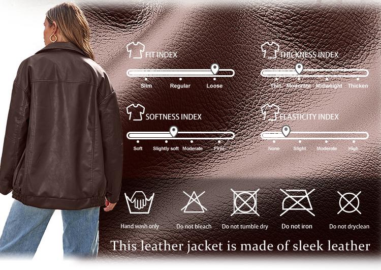 AUTOMET Womens Oversized Leather Jackets Faux Suede Fall Fashion Motorcycle Coats Winter Outfits Clothes 2026 Womenswear Tops Outdoorfun Formal Casual Pockets Basic Button Outerwear SpringStatements